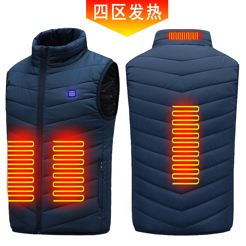 Smart Heated Vest with Graphene Technology for All