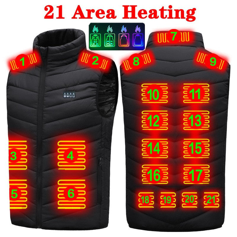Smart Heated Vest with Graphene Technology for All