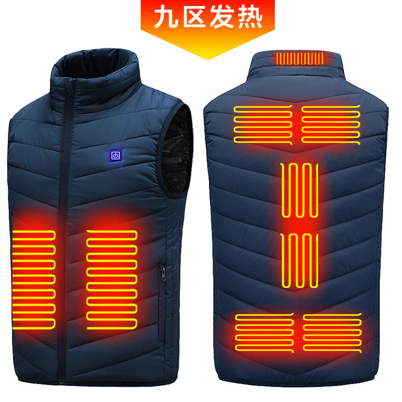 Smart Heated Vest with Graphene Technology for All
