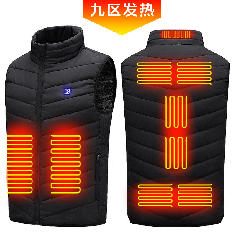 Smart Heated Vest with Graphene Technology for All