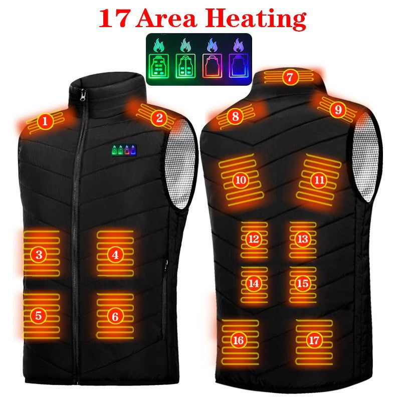 Smart Heated Vest with Graphene Technology for All