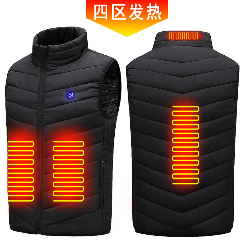 Smart Heated Vest with Graphene Technology for All