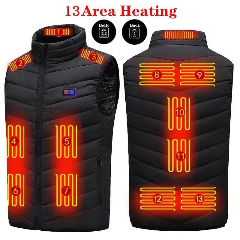 Smart Heated Vest with Graphene Technology for All