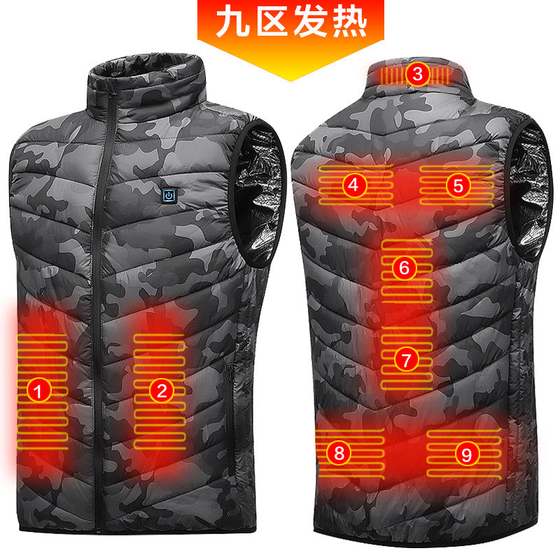 Smart Heated Vest with Graphene Technology for All